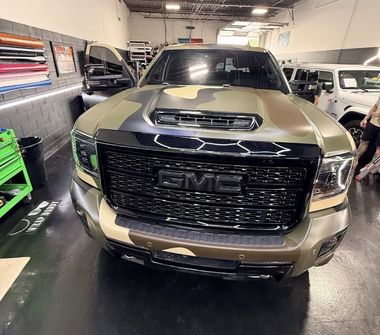 Camo Sierra Build — GMC Sierra — In Shop