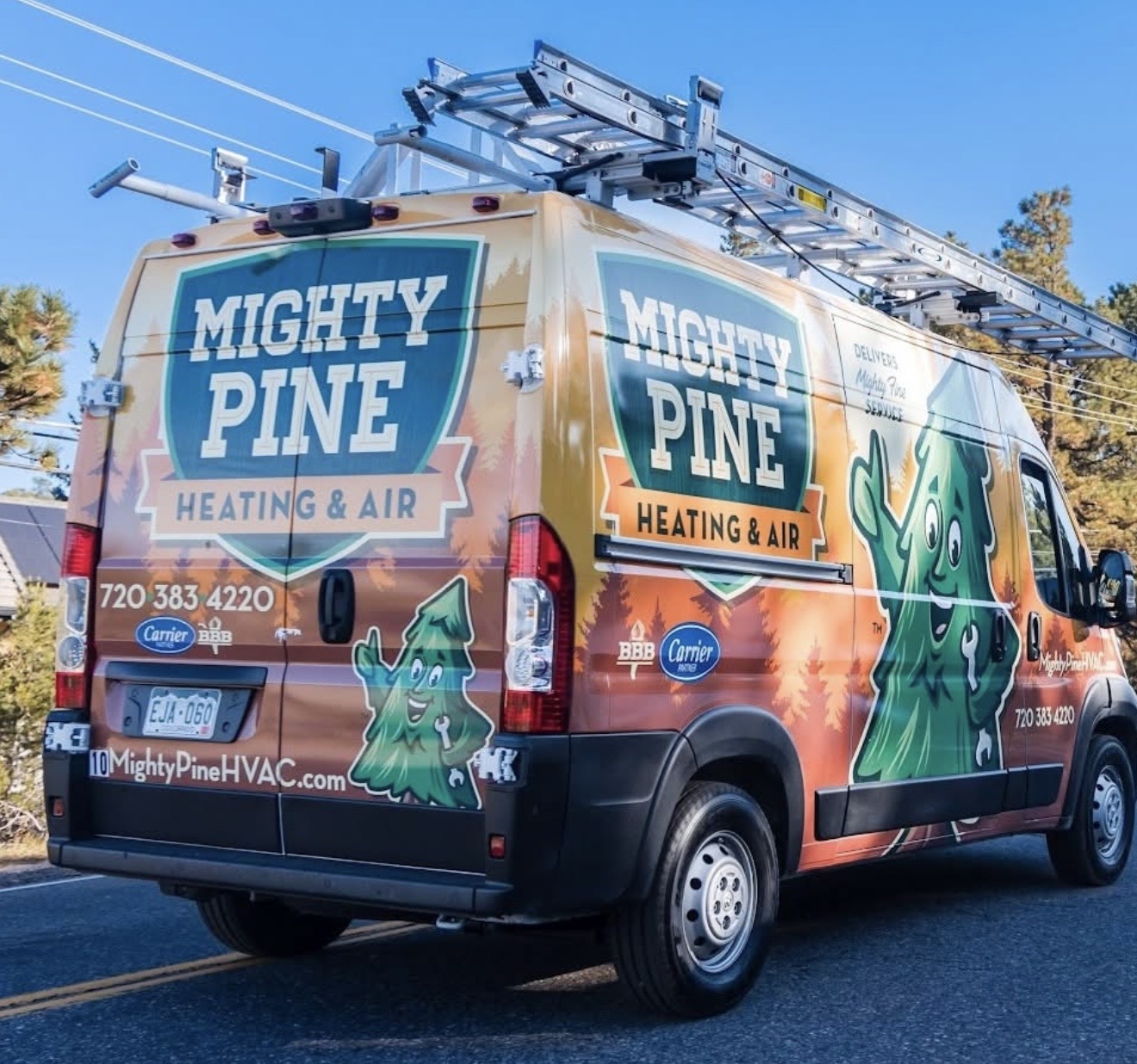 Mighty Pine Heating & Air — Ram ProMaster