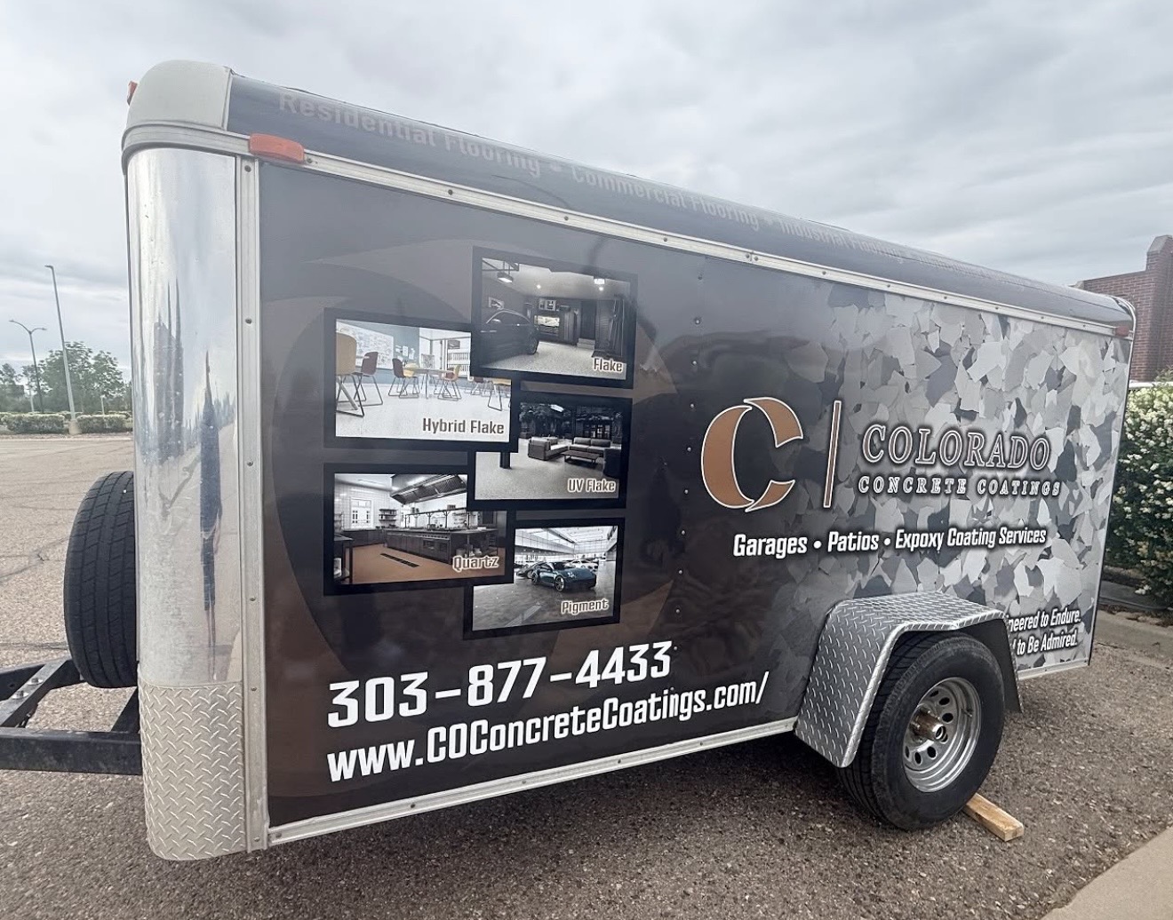 Colorado Concrete Coatings — Cargo Trailer
